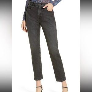 NWT Good American Good Classic 28” faded black jeans - size 4/27